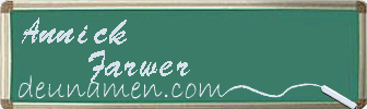 Annick Farwer Visitenkarte